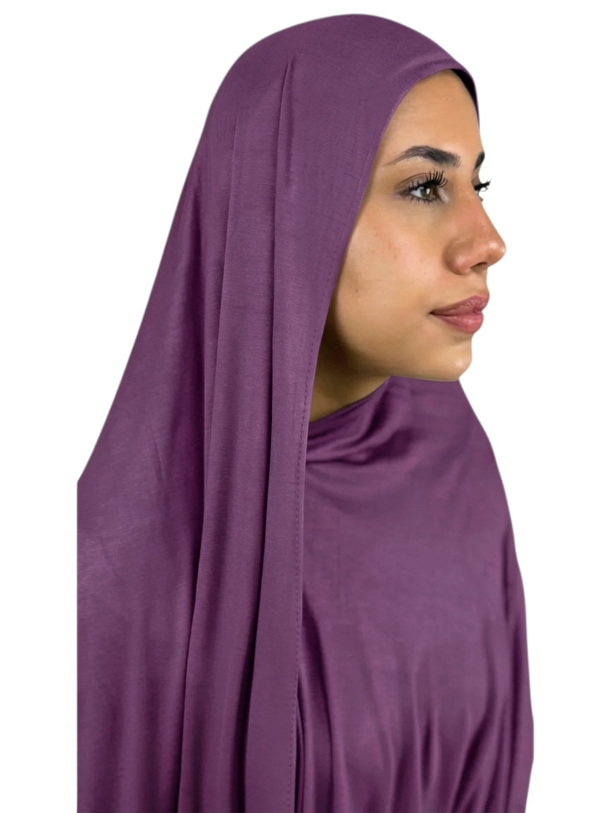 Bambus Touch Premium Hijab - Mulberry