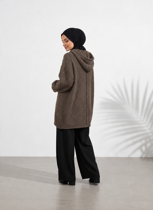 Strickpullover Lamis - Mocca