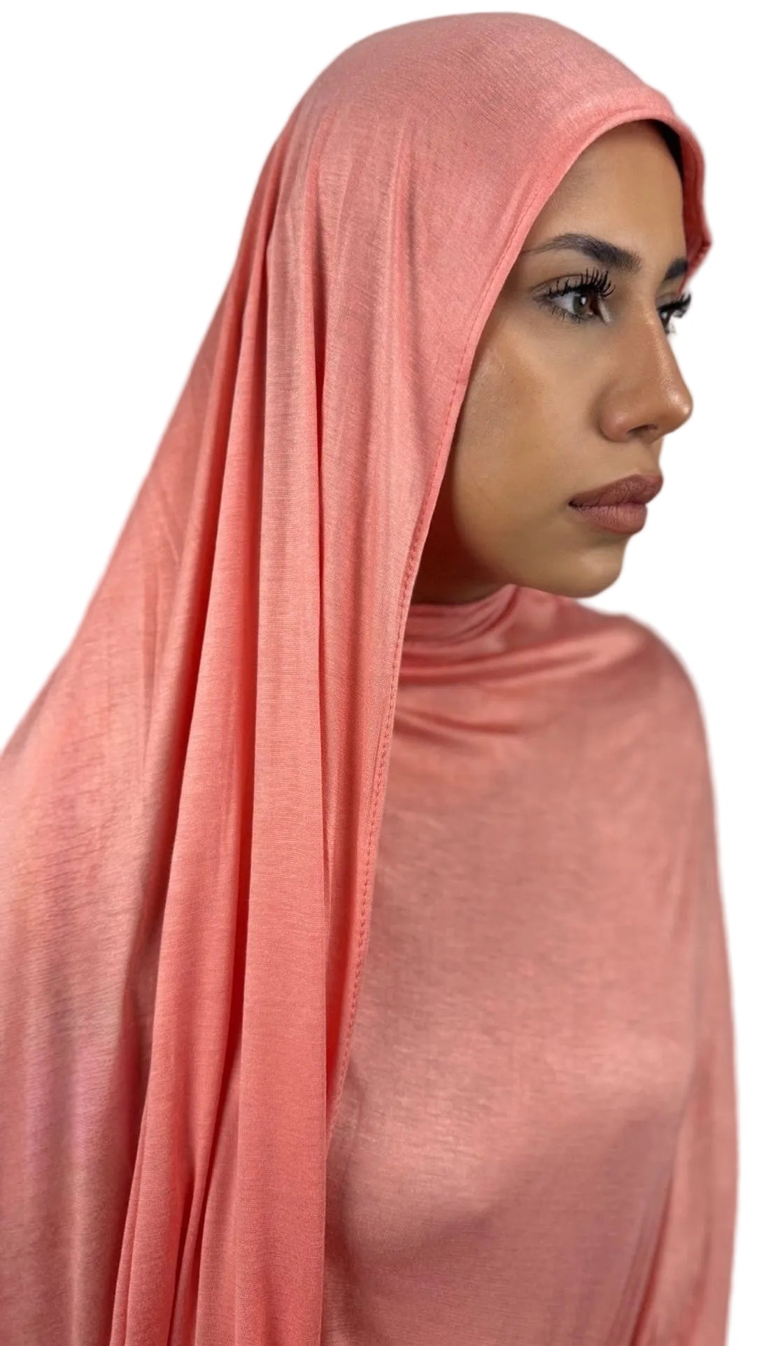 Bambus Touch Premium Jersey Hijab - Flamingo