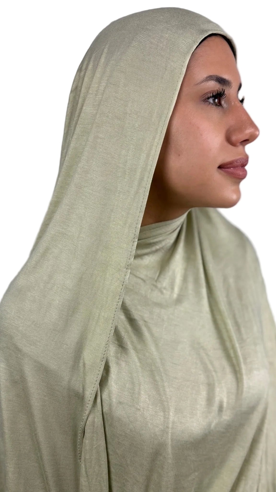 Bambus Touch Premium Jersey Hijab - Pistachio