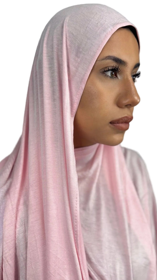 Bambus Touch Premium Jersey Hijab - Rose