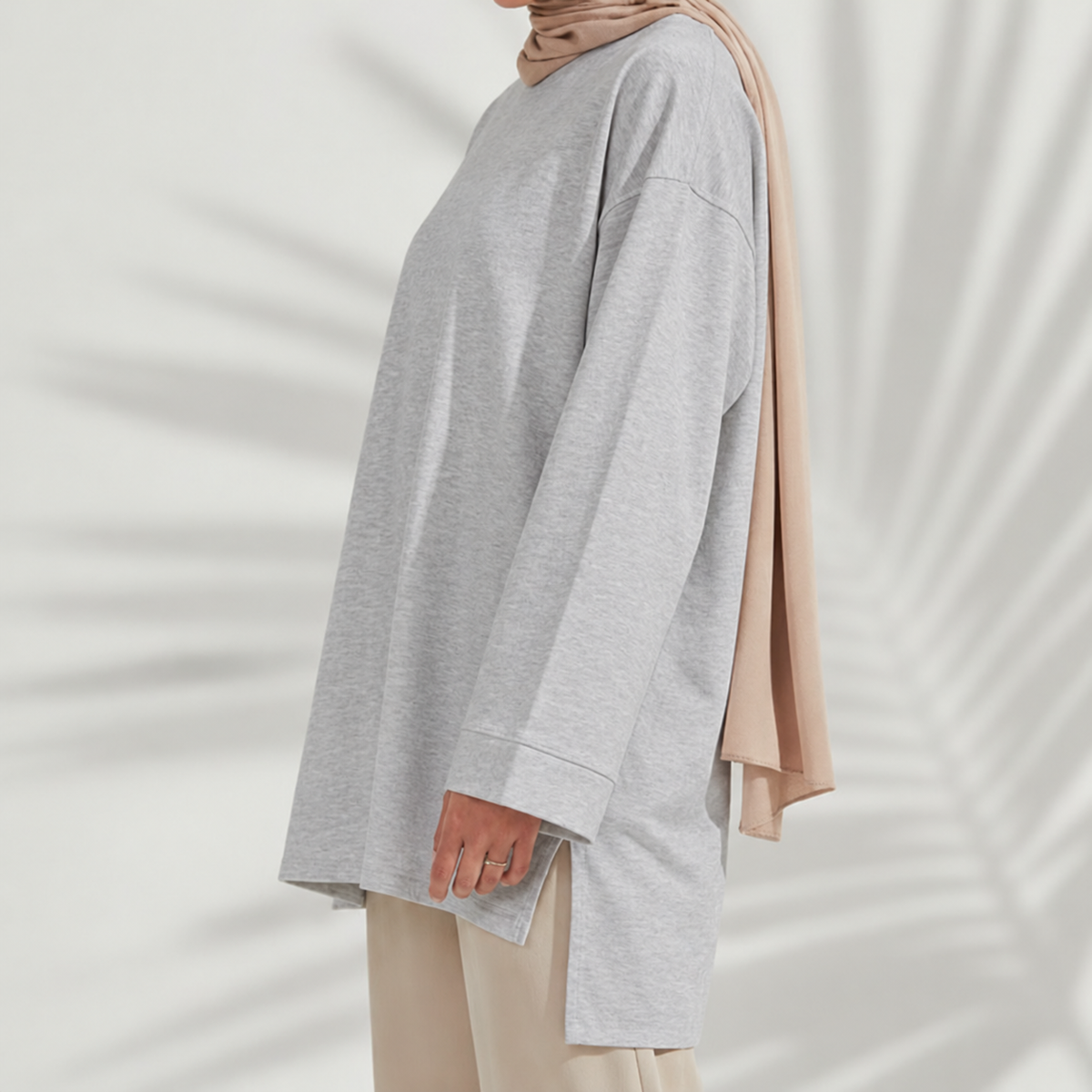 🌿Oberteil Nani - Light Grey