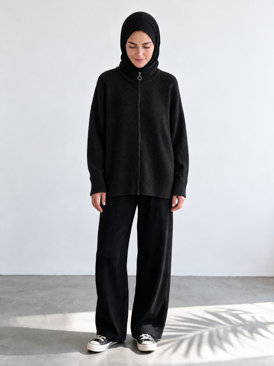 Strickjacke Rabia - Schwarz