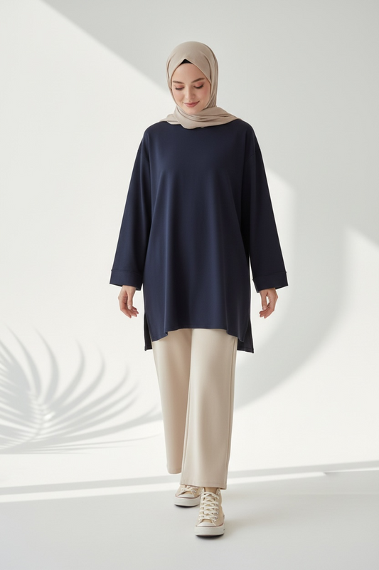 🌿Oberteil Nani - Navy