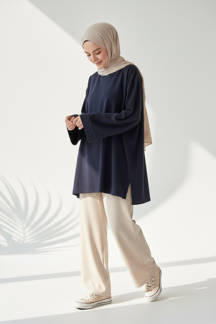 🌿Oberteil Nani - Navy