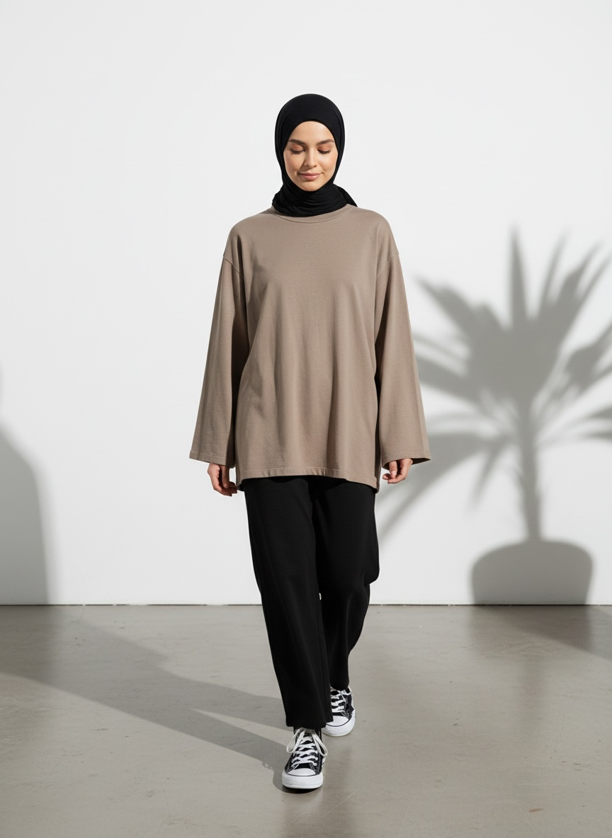 🌿 Oberteil Nayla 2.0 - Mocha