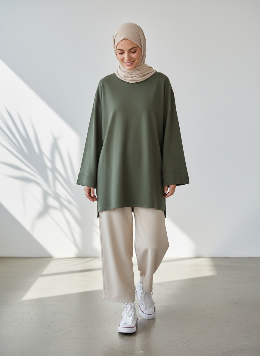 🌿Oberteil Nani - Olive