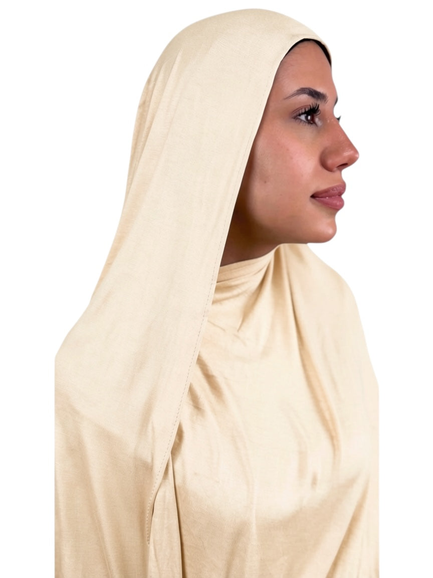 Bambus Touch Premium Hijab - Vanilla