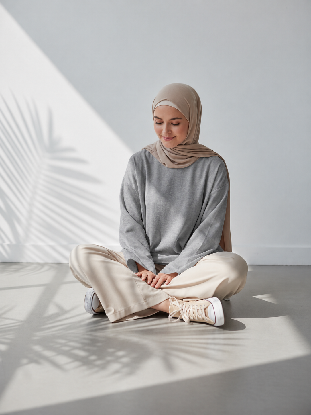 🌿Oberteil Nani - Light Grey
