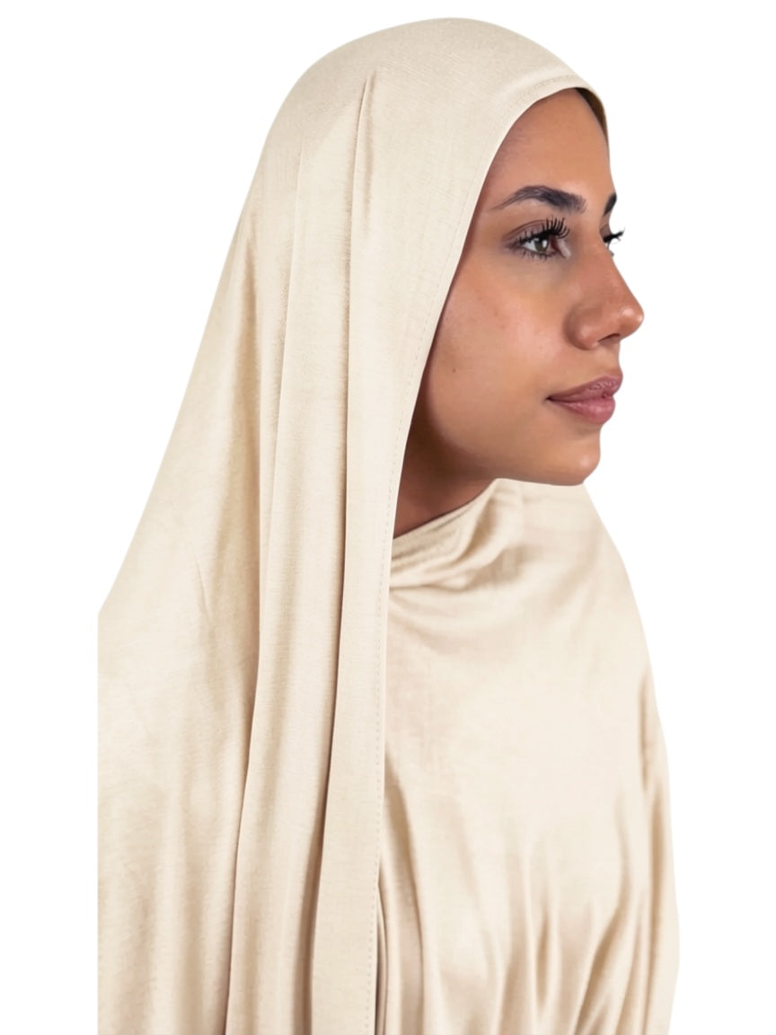 Bambus Touch Premium Hijab - Vanilla