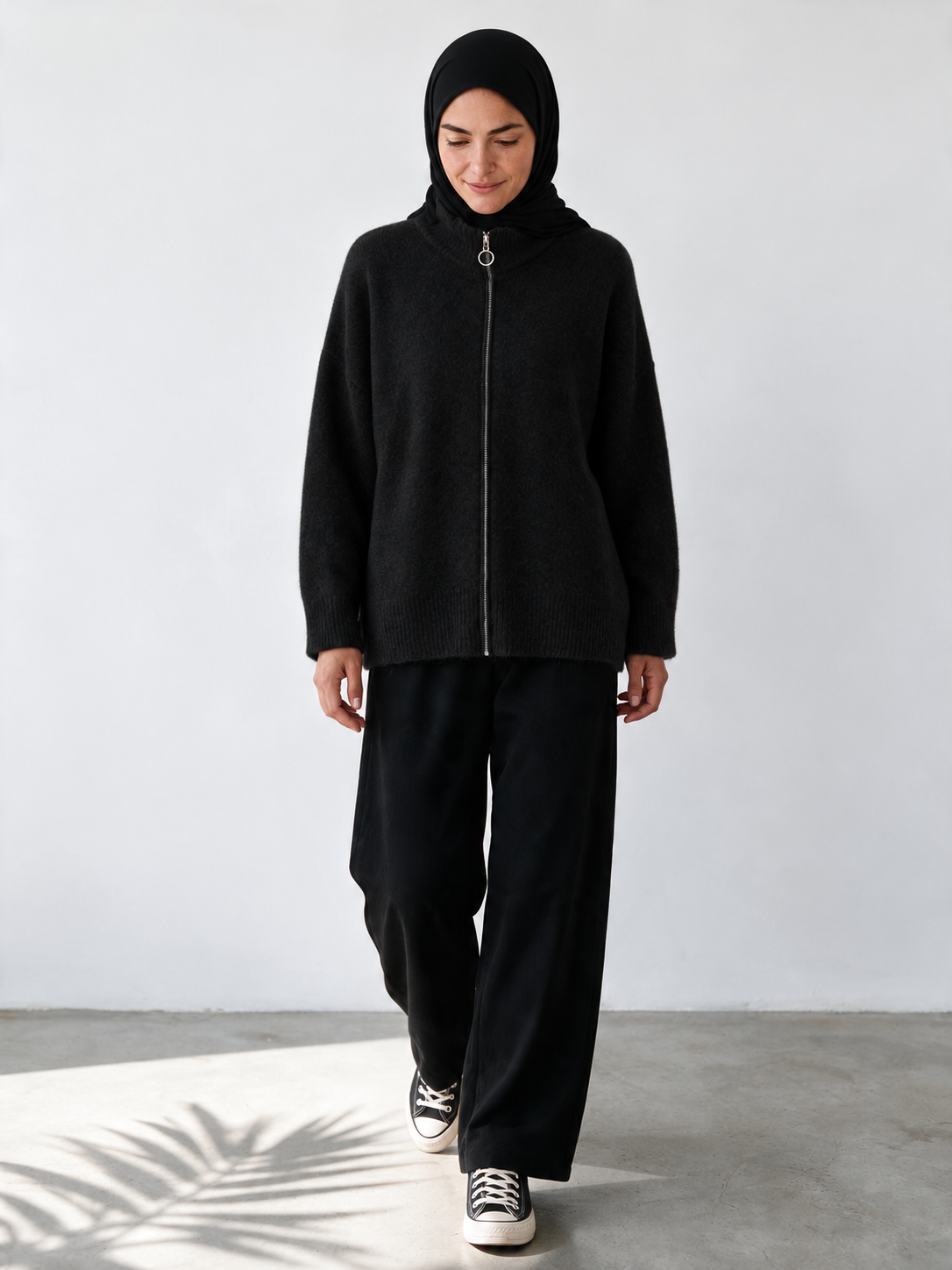 Strickjacke Rabia - Schwarz