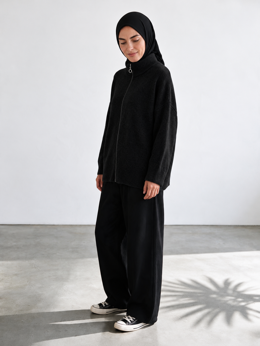 Strickjacke Rabia - Schwarz