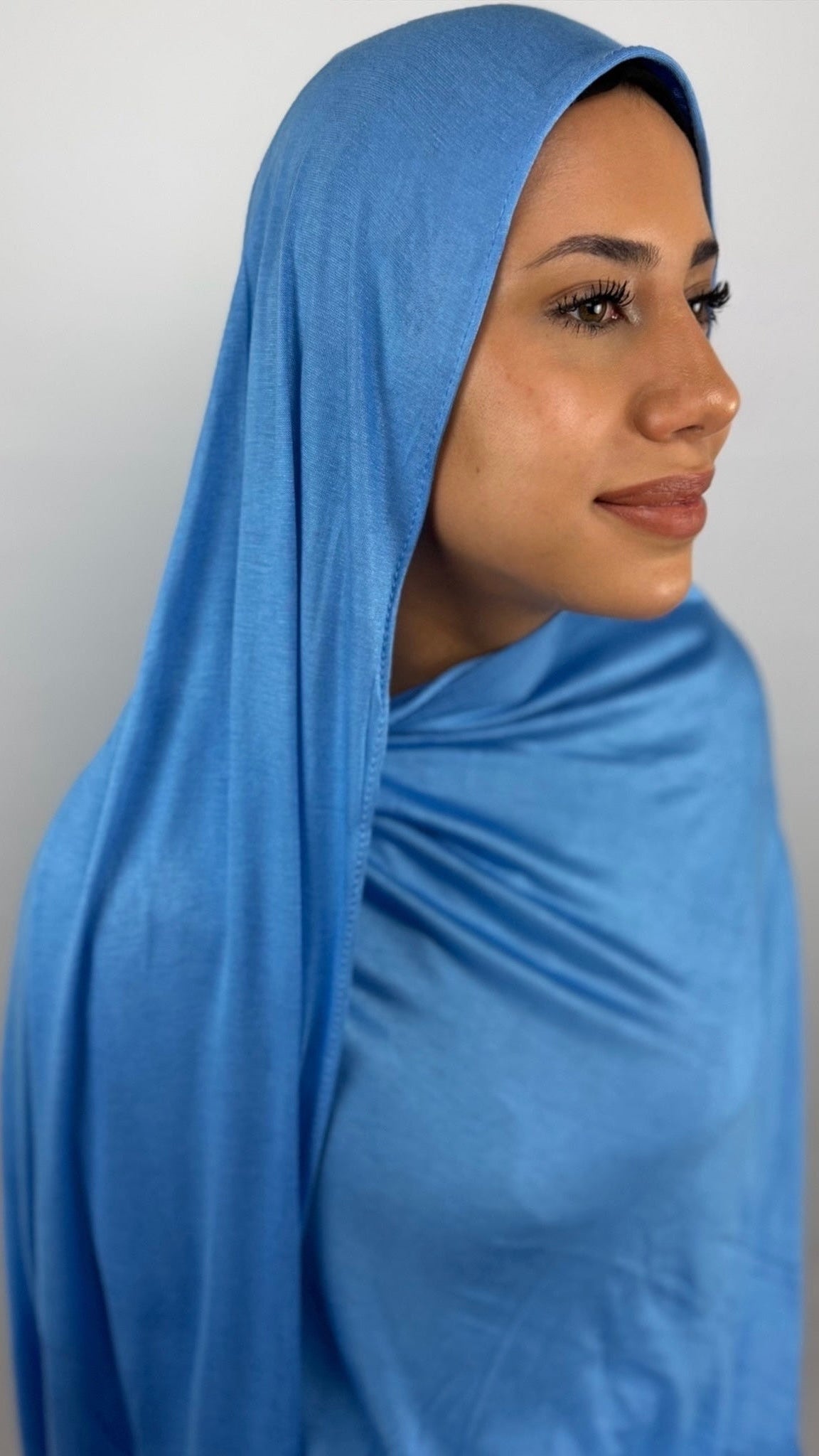 Bambus Premium Jersey Hijab - Ocean