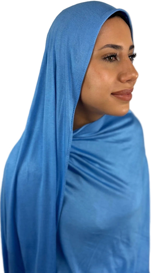 Bambus Touch Premium Jersey Hijab - Ocean