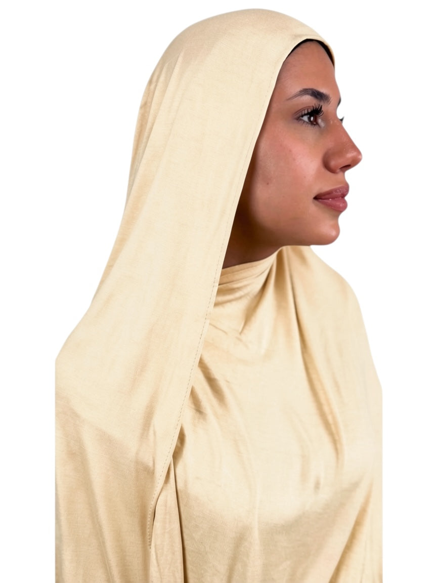 Bambus Touch Premium Hijab - Soft Butter Lemon
