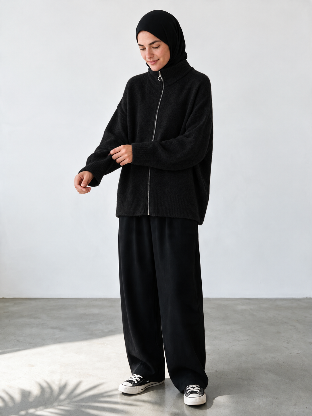 Strickjacke Rabia - Schwarz