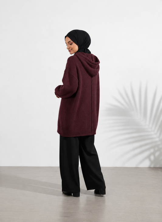 Strickpullover Lamis - Bordeaux