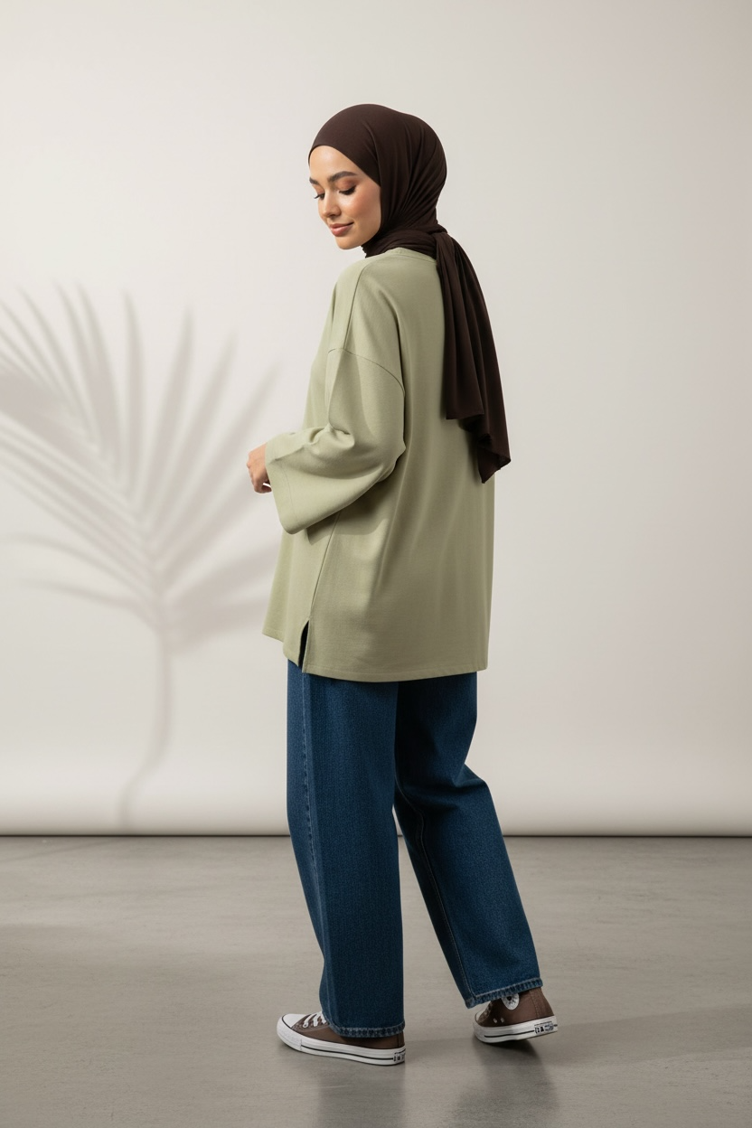 Oberteil Nayla - Dark Pistachio