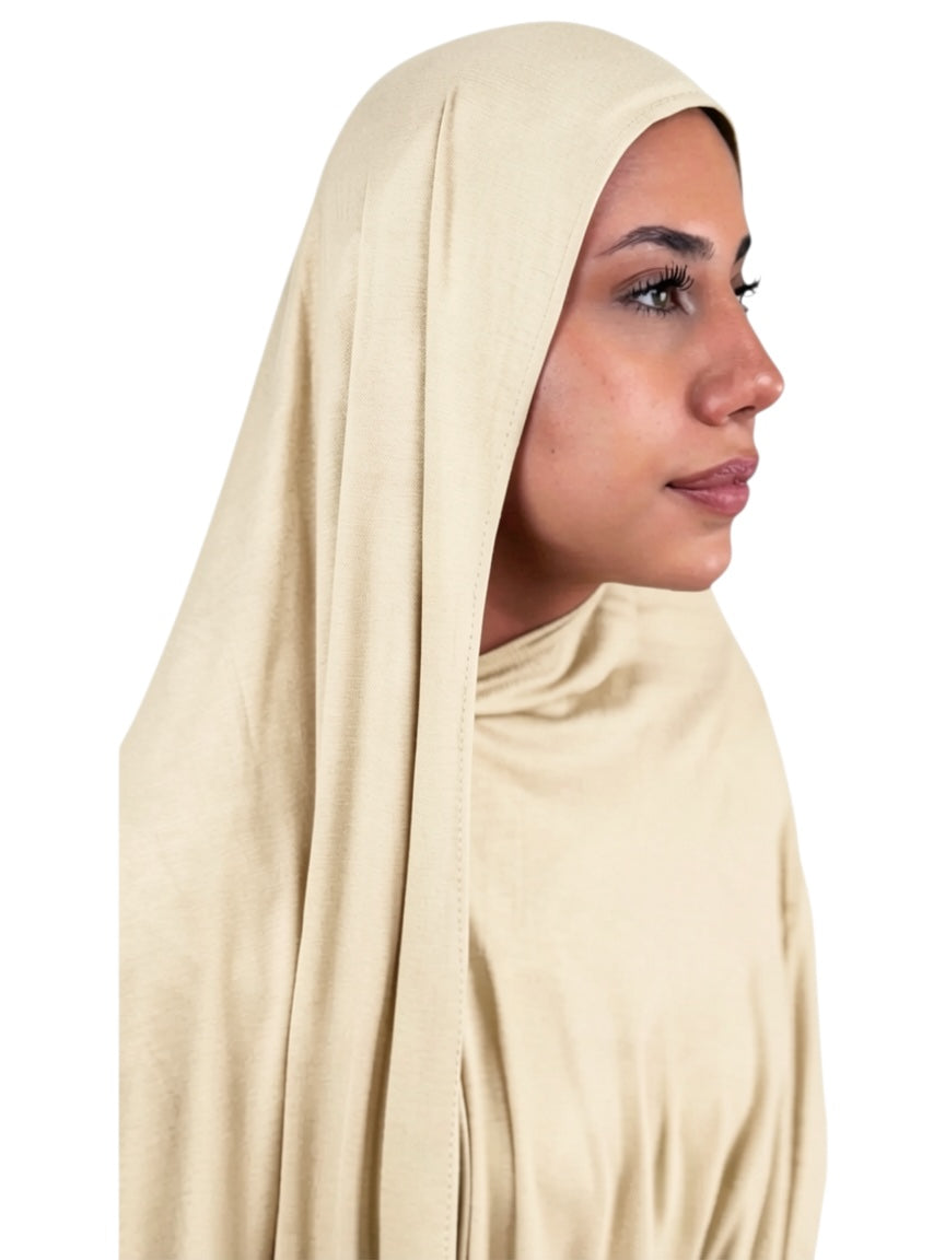 Bambus Touch Premium Hijab - Soft Butter Lemon