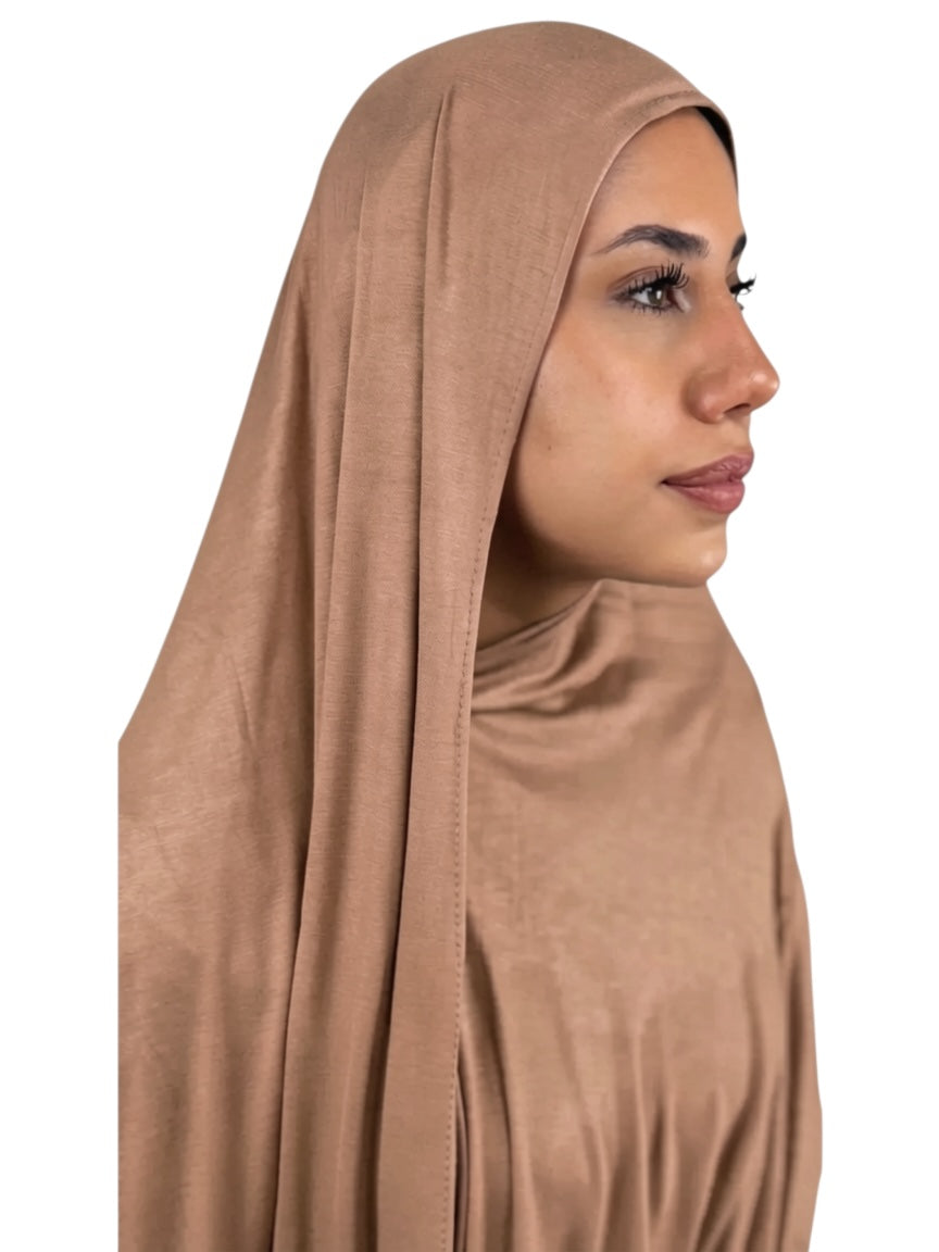 Bambus Touch Premium Hijab - Soft Hazel