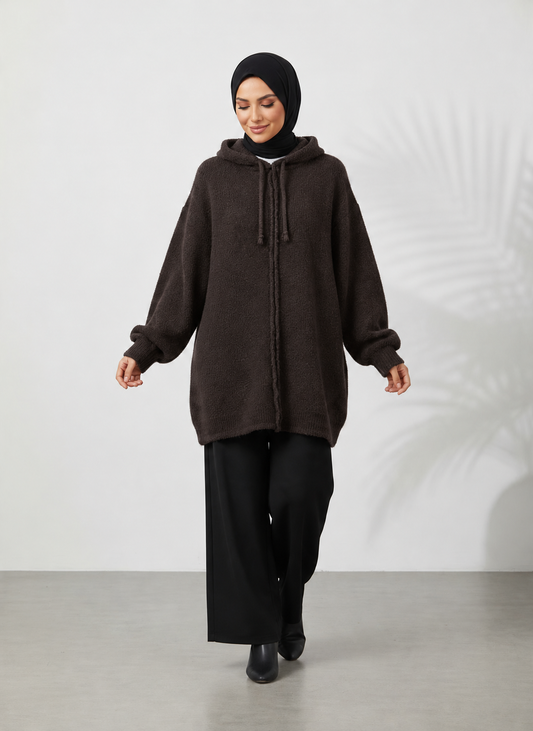 Strickpullover Lamis - Coffee