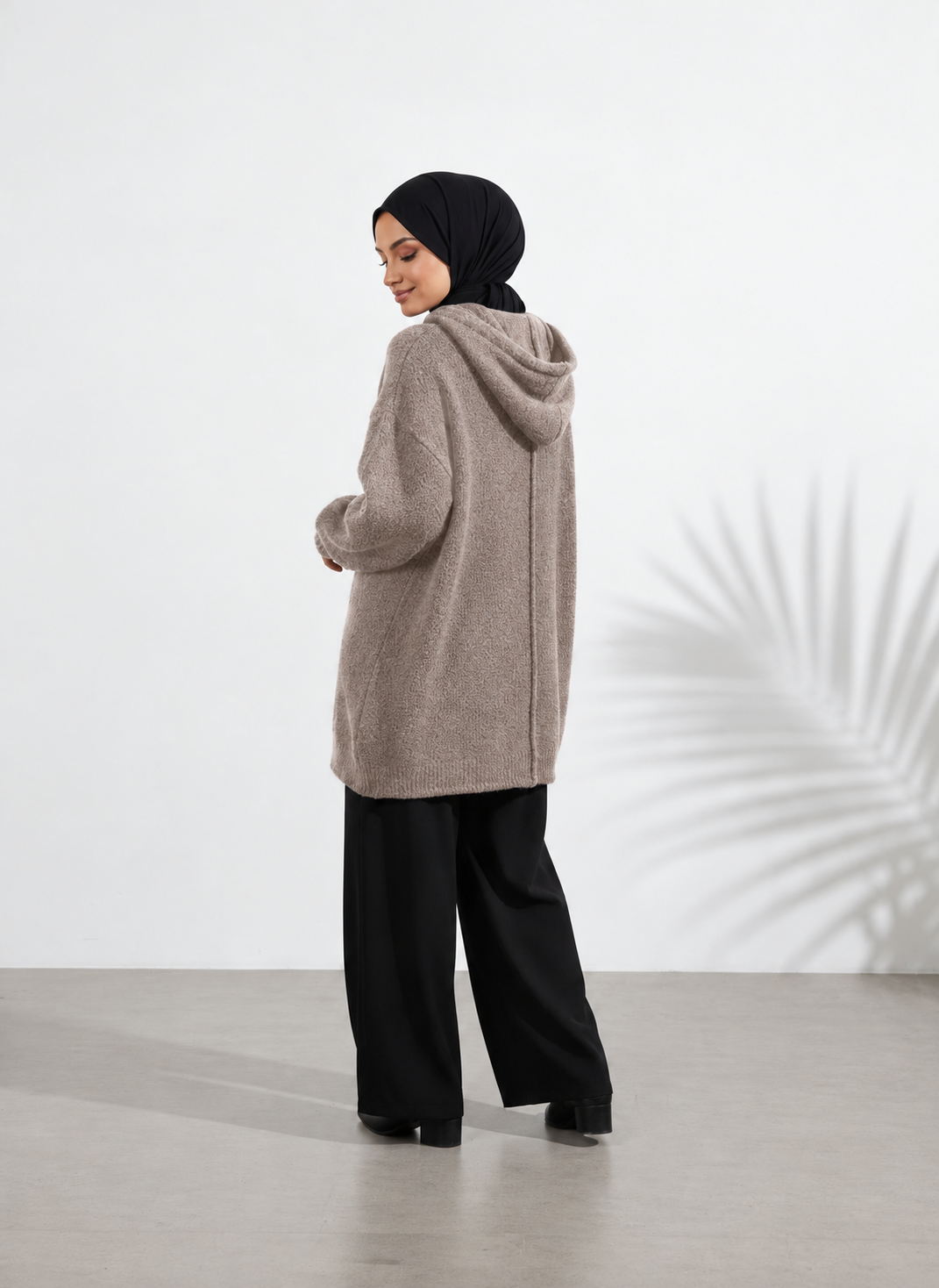 Strickpullover Lamis - Taupe