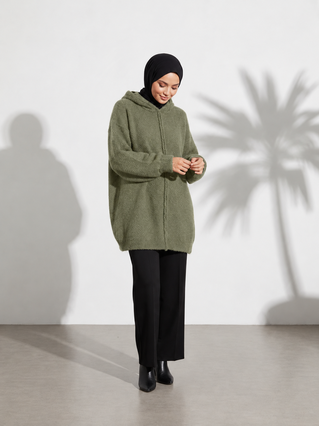 Strickpullover Lamis - Olive