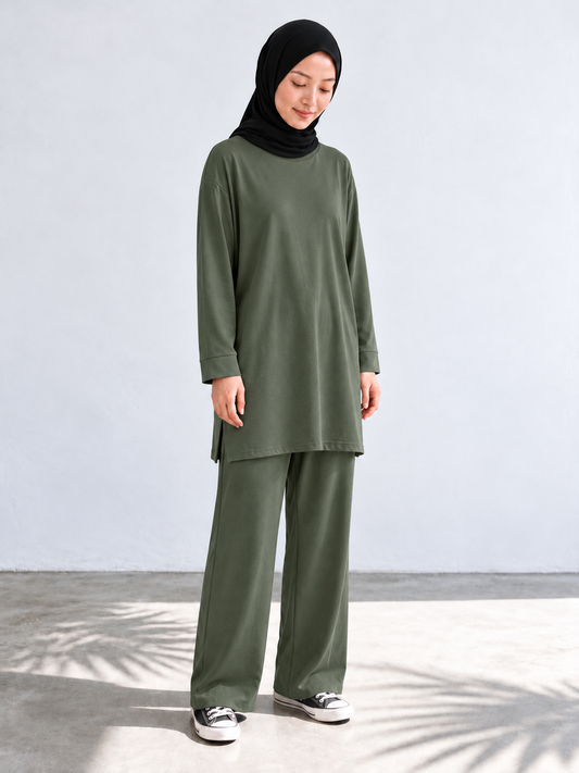 🌿 Hose Nani - Olive