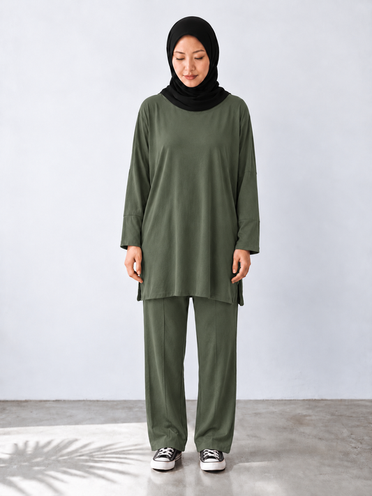 🌿 Hose Nani - Olive