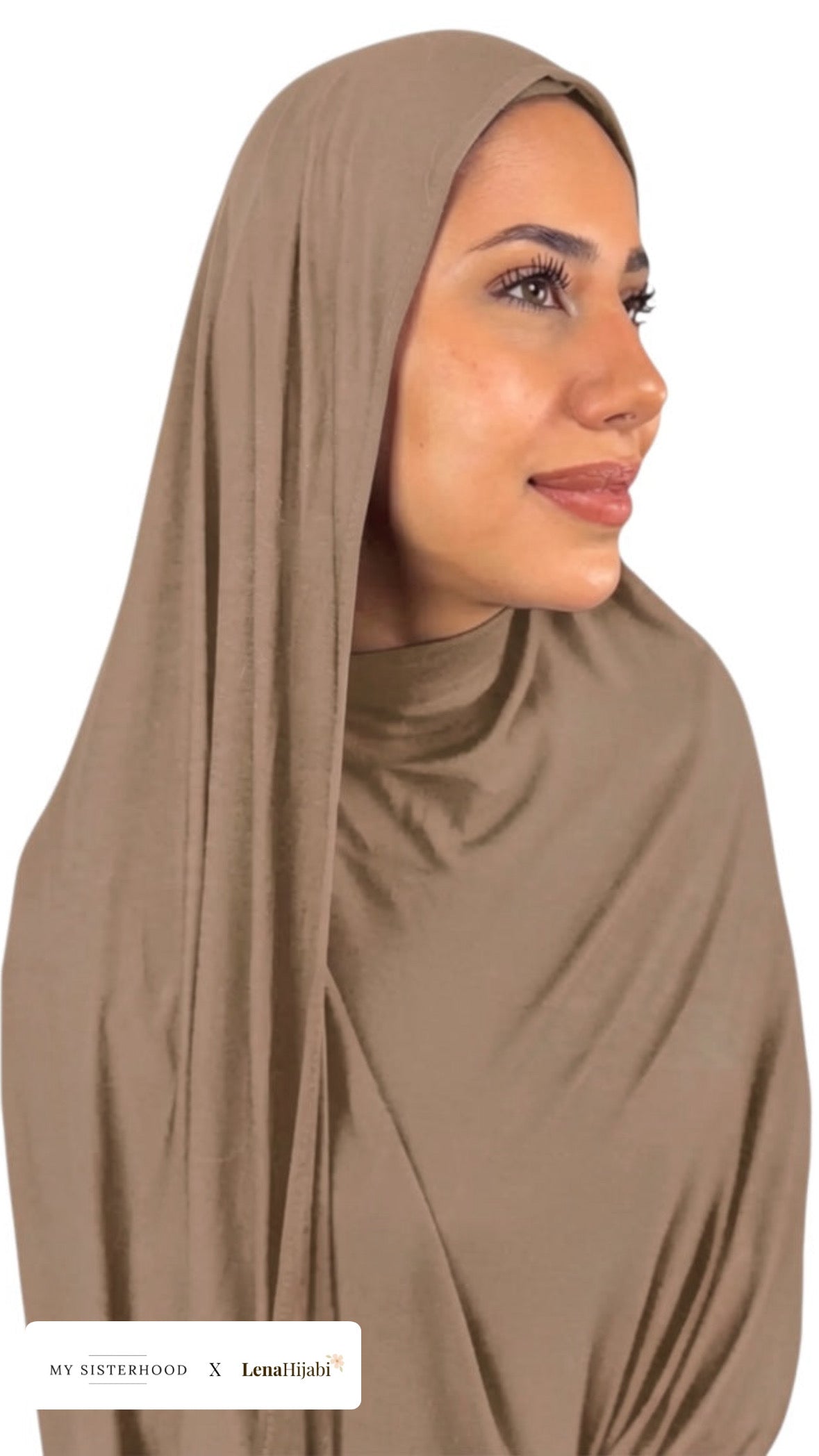 Bambus Touch Premium Hijab - My Sisterhood x Lenahijabi‘s Caramell