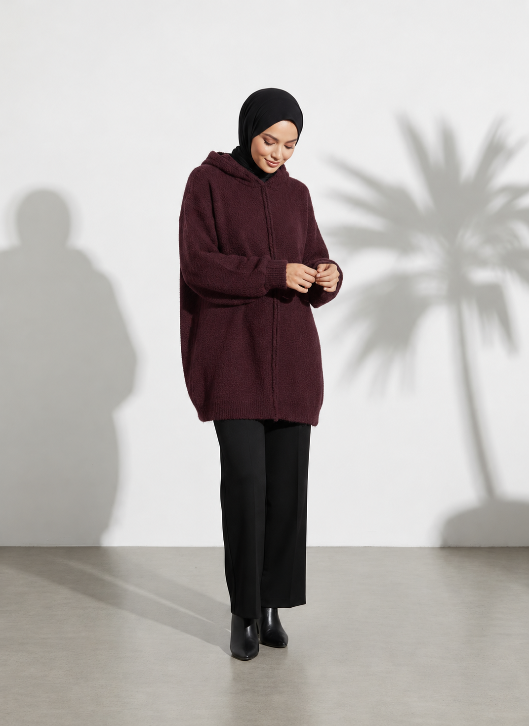 Strickpullover Lamis - Bordeaux
