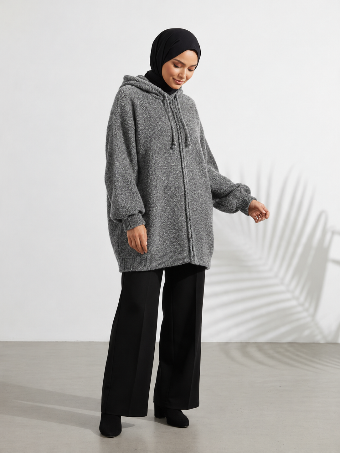 Strickpullover Lamis - Dark Grey