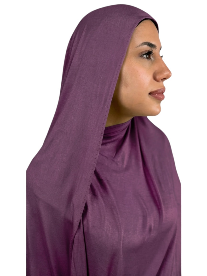 Bambus Touch Premium Hijab - Mulberry