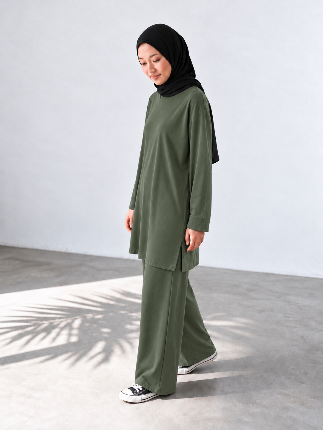 🌿 Hose Nani - Olive