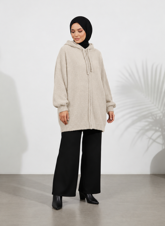 Strickpullover Lamis - Beige