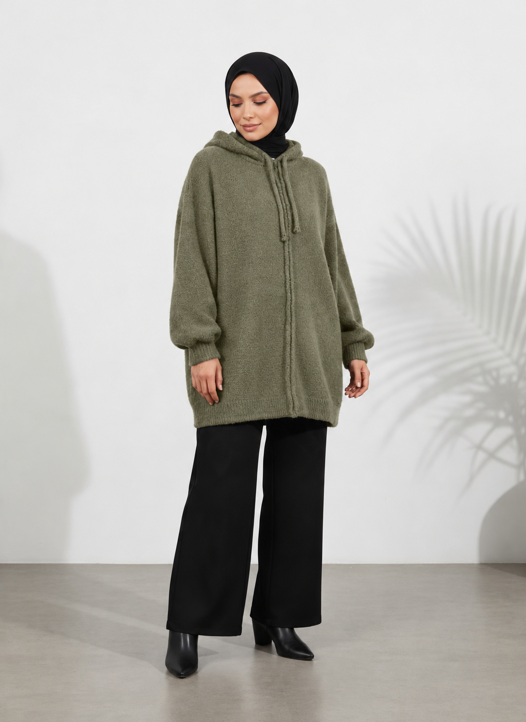 Strickpullover Lamis - Olive