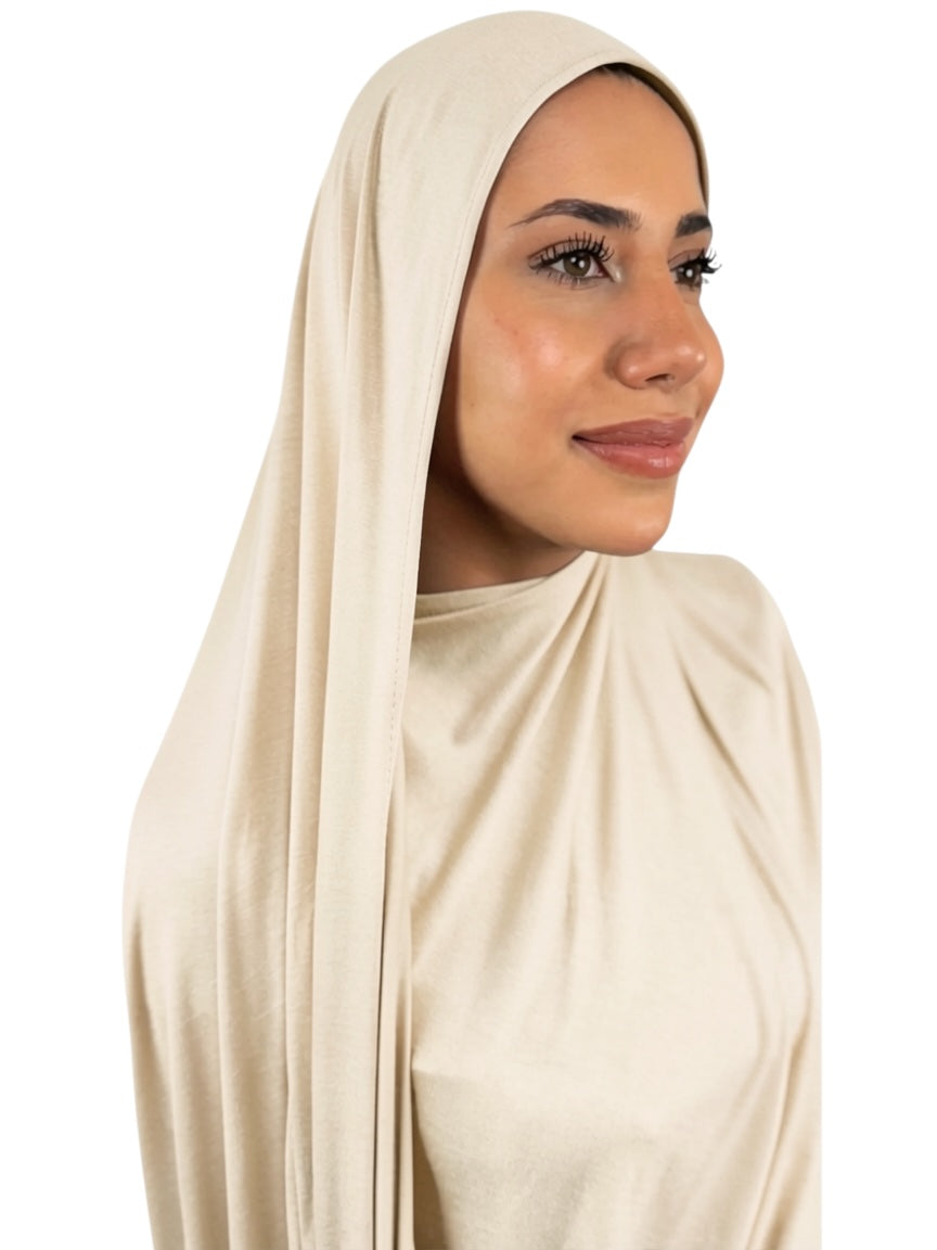 Bambus Touch Premium Hijab - Vanilla