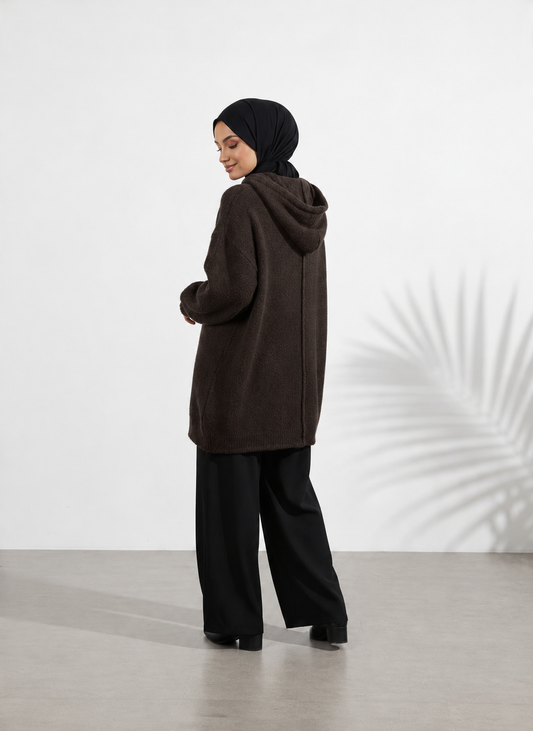 Strickpullover Lamis - Coffee