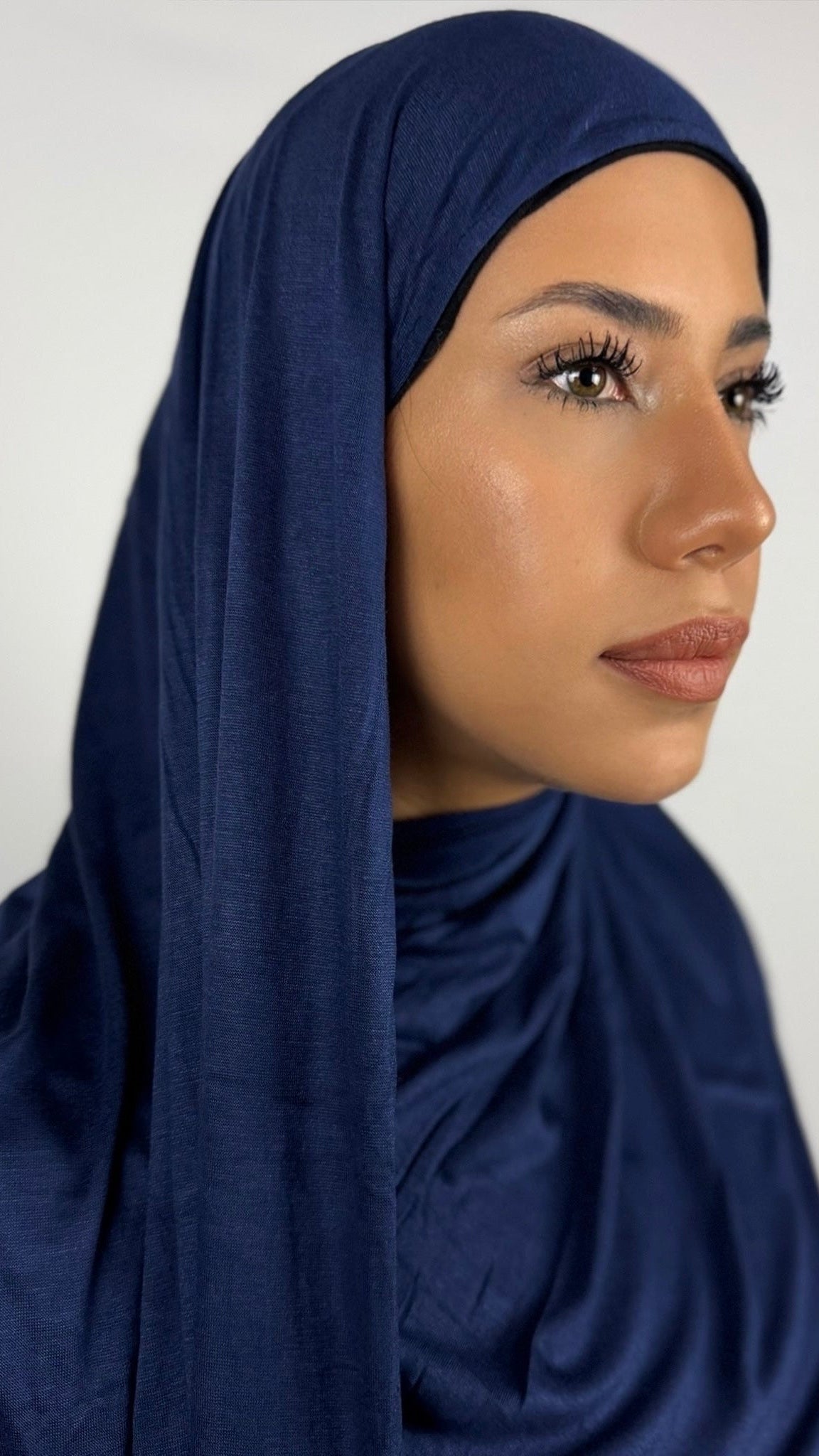 Bambus Touch Premium Jersey Hijab - Royal Blue