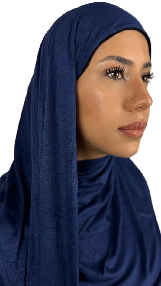 Bambus Touch Premium Jersey Hijab - Royal Blue