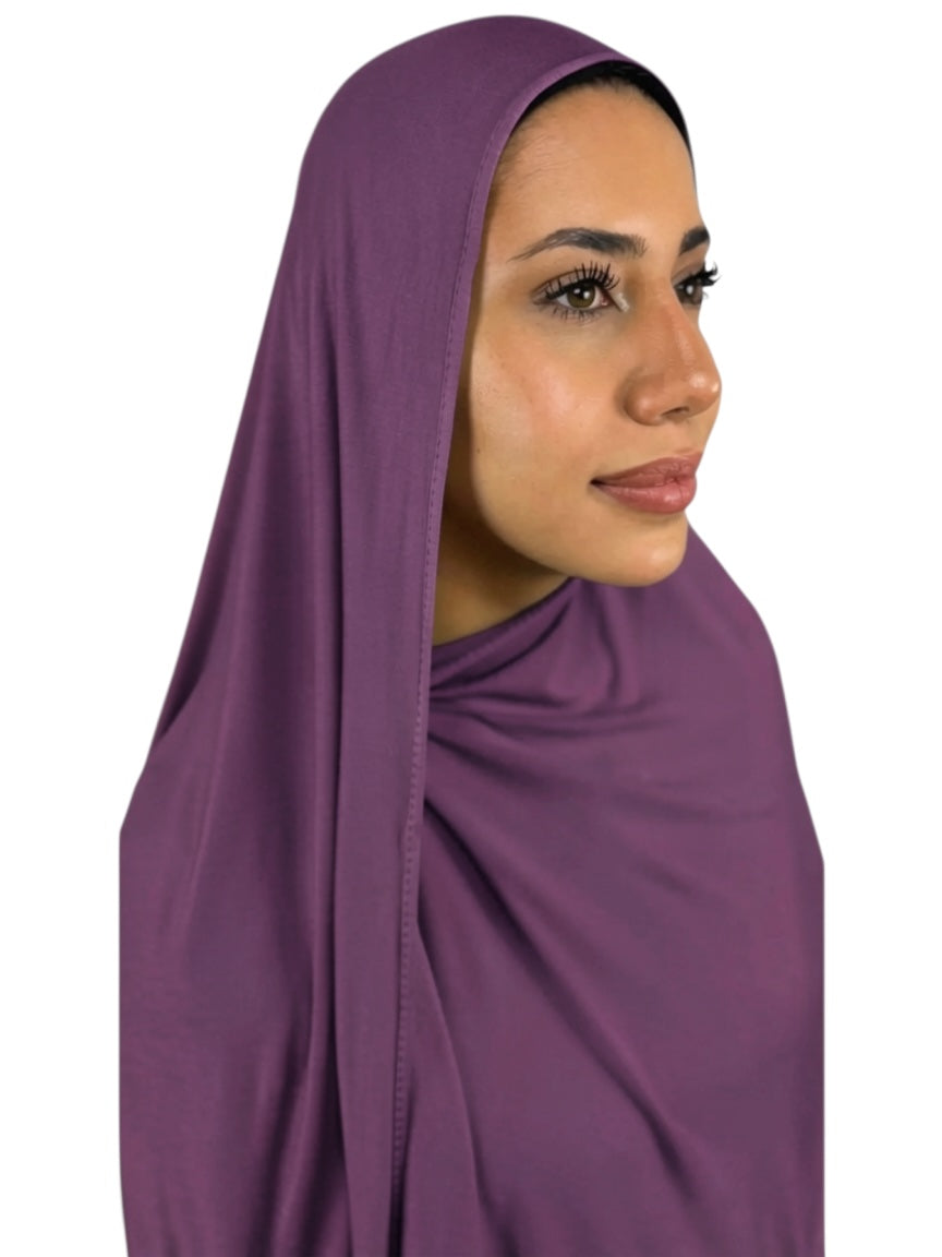 Bambus Touch Premium Hijab - Mulberry