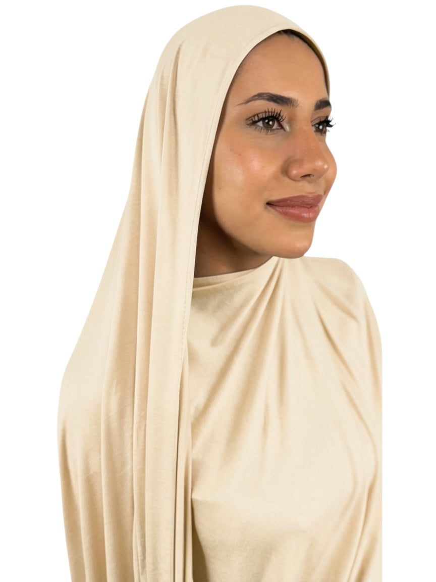 Bambus Touch Premium Hijab - Soft Butter Lemon