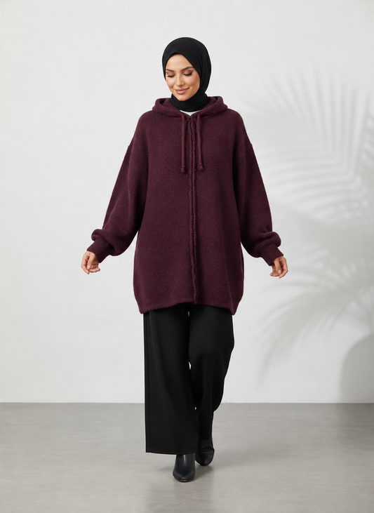 Strickpullover Lamis - Bordeaux