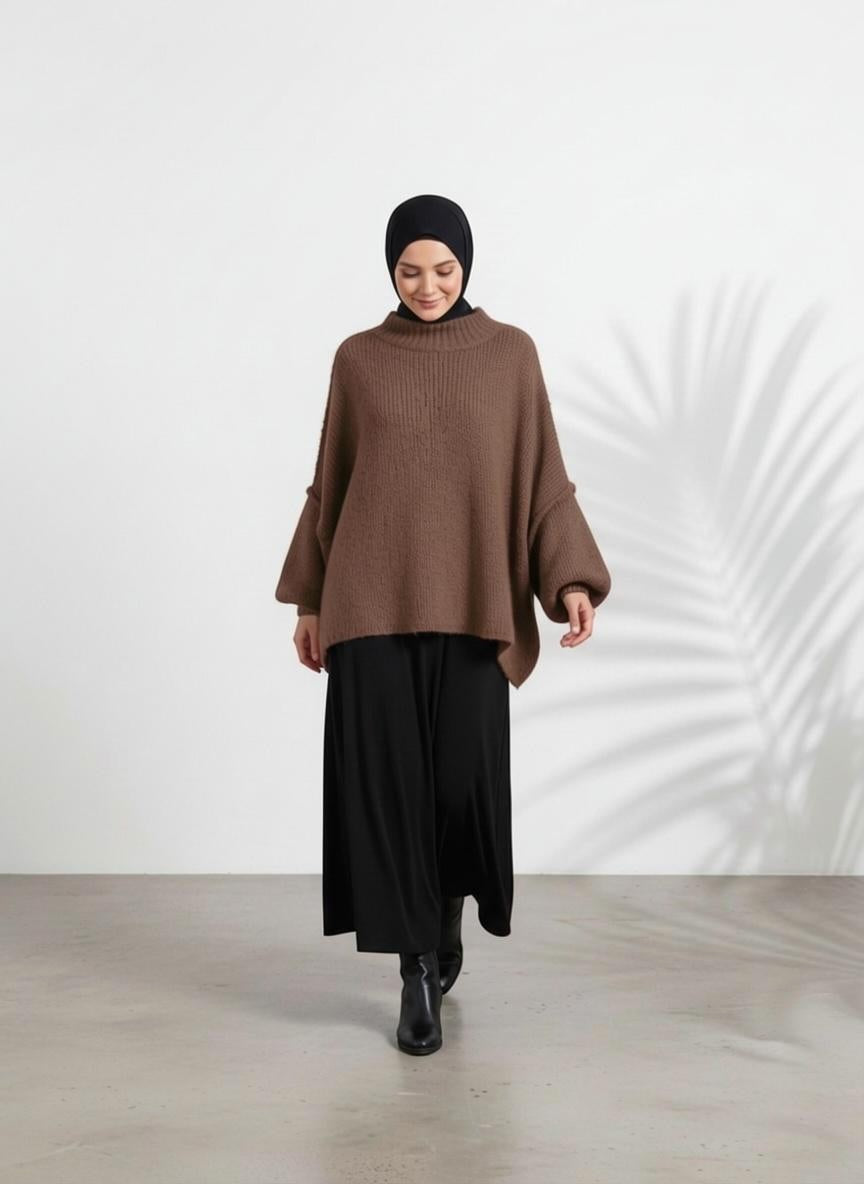 Strickpullover Raha - Nougat