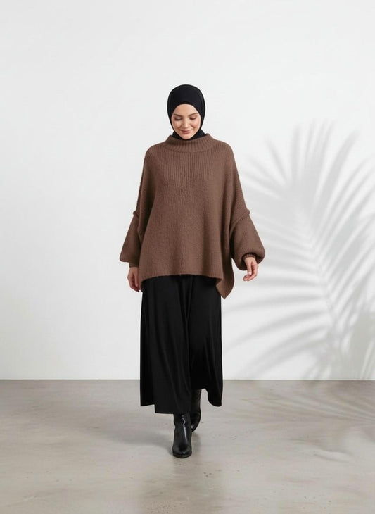 Strickpullover Raha - Nougat