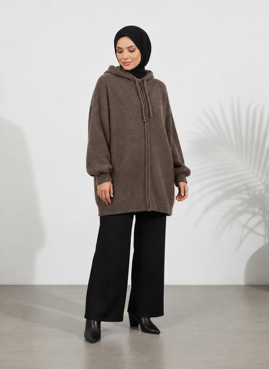 Strickpullover Lamis - Mocca
