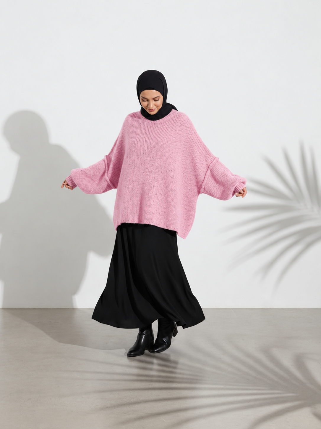 Strickpullover Raha - Rosa