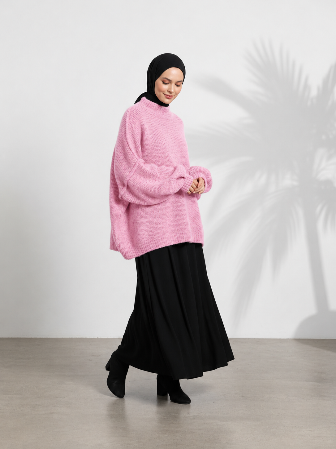 Strickpullover Raha - Rosa