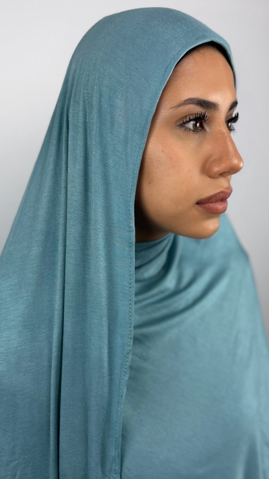 Bambus Touch Premium Jersey Hijab - Sky Blue