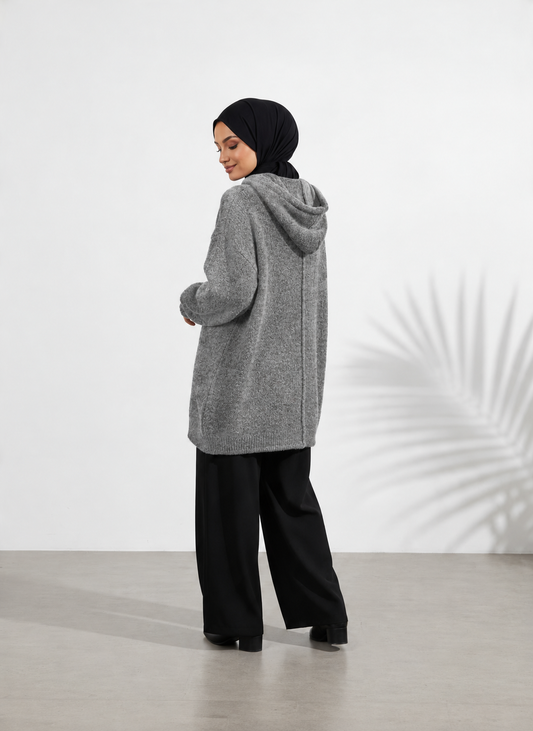 Strickpullover Lamis - Dark Grey